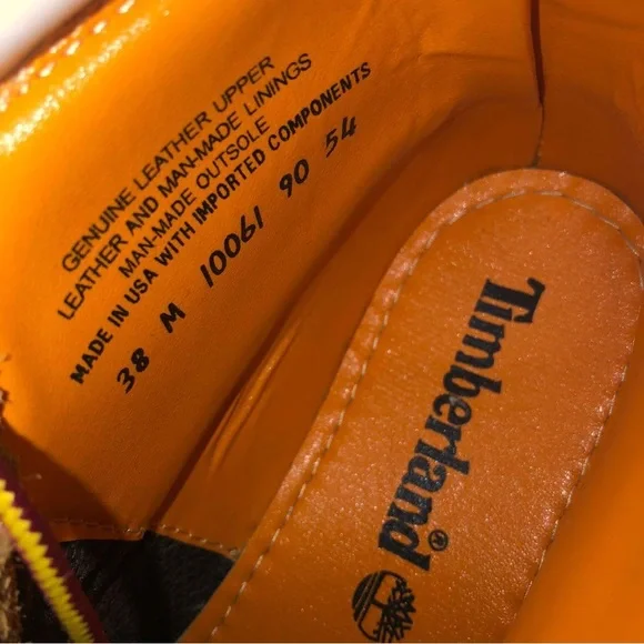 Timberland Premium Waterproof Boots Wheat Nubuck/White (RRP A$270) - Picture 3 of 4